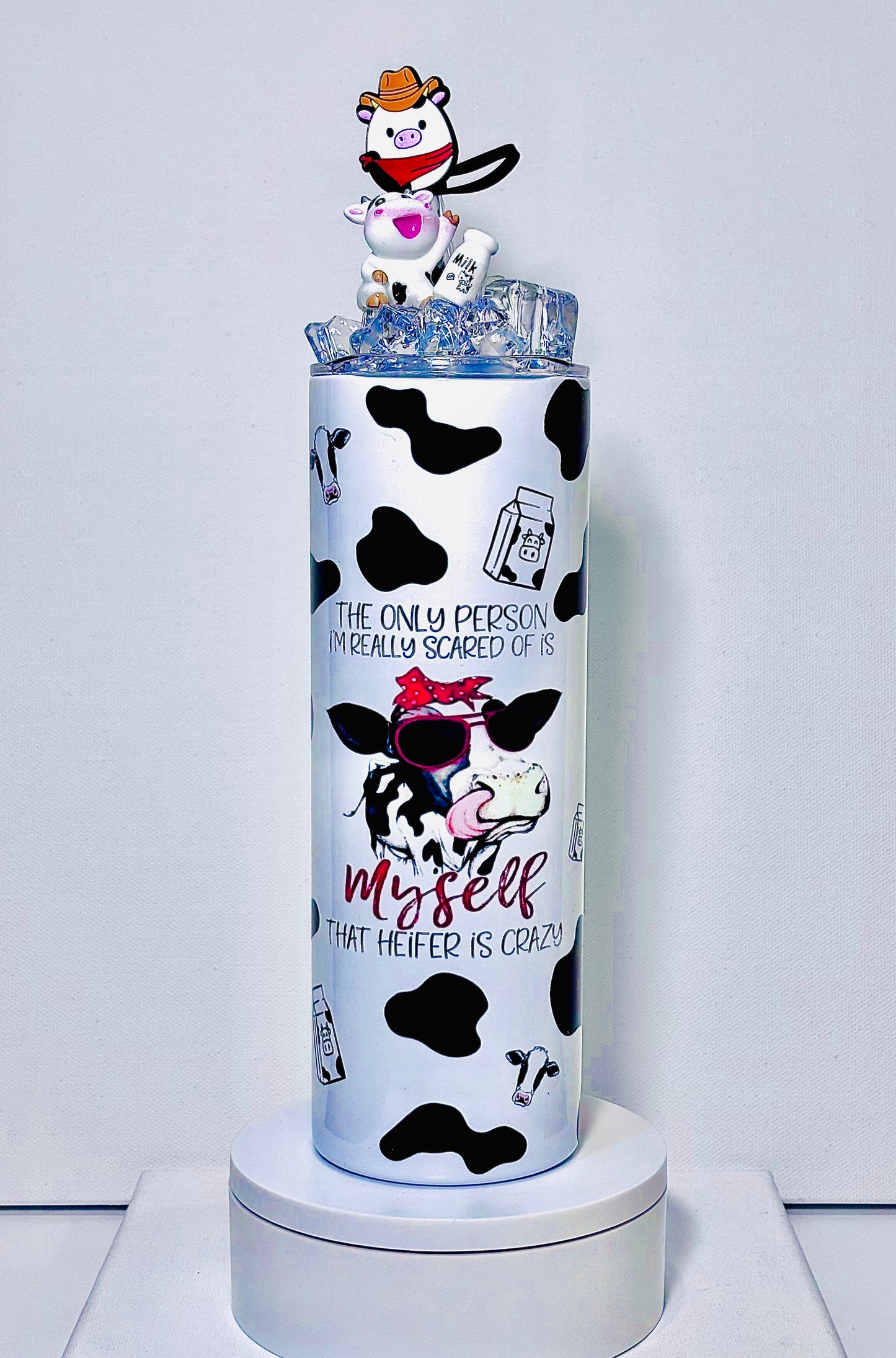 Cute 20oz Double Wall Tumbler for Cowgirls and Cowboys