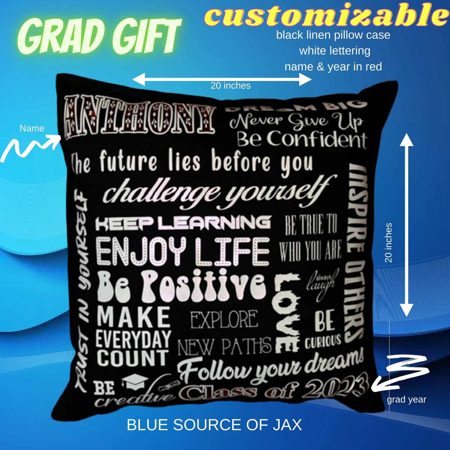 Special Inspirational Pillow For Graduates