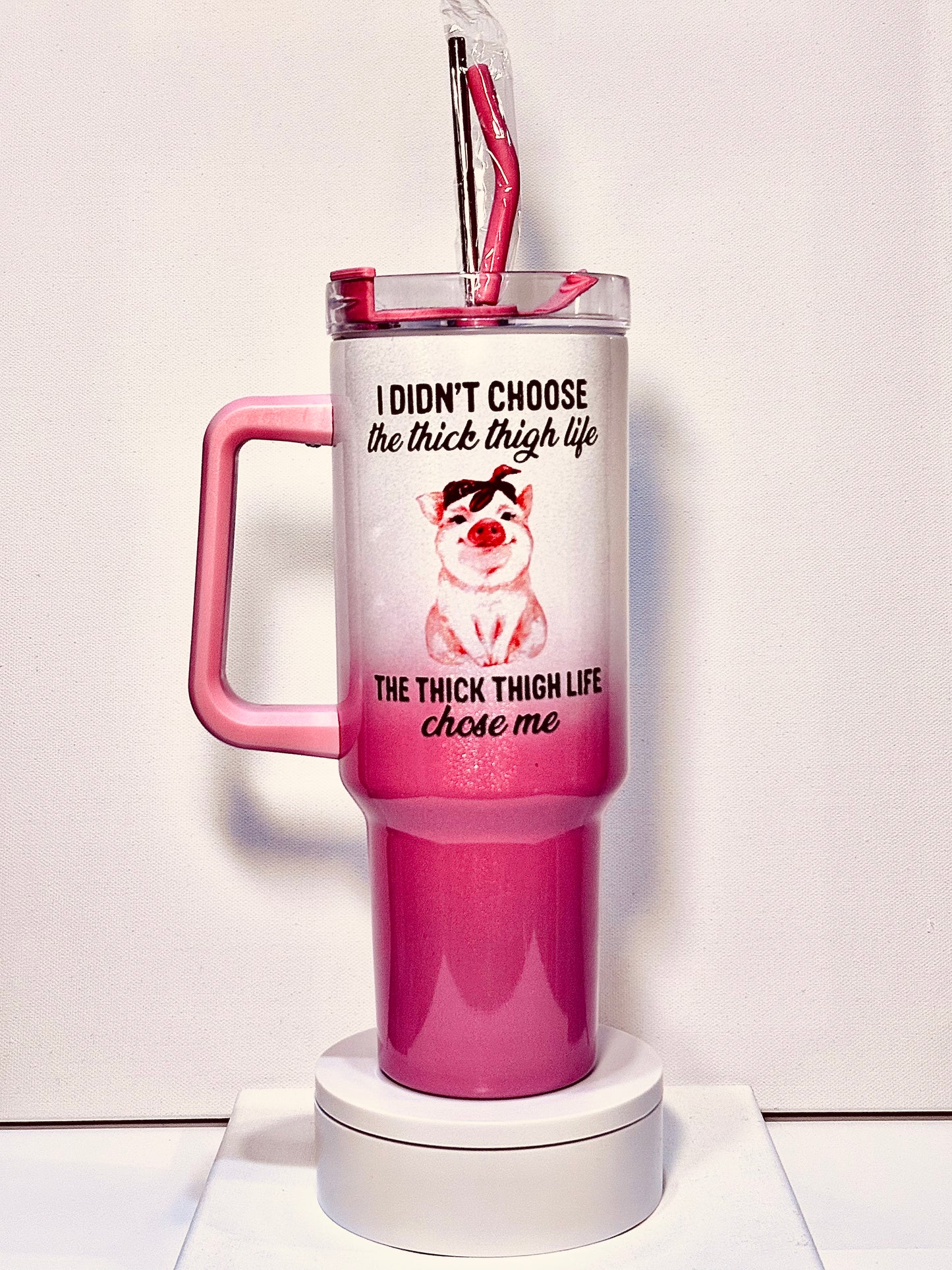 Thick Thigh Life 40 oz Tumbler